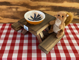 Classic Squirrel Picnic Table - -  (TREE/POST INSTALLATION)