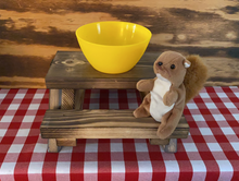 Load image into Gallery viewer, PATIO Squirrel Picnic Table - - (DECK, GARDEN, PATIO TABLE)
